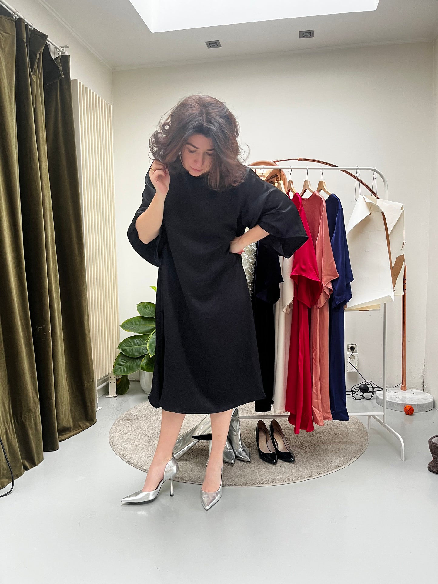 A-Line Dress | Black