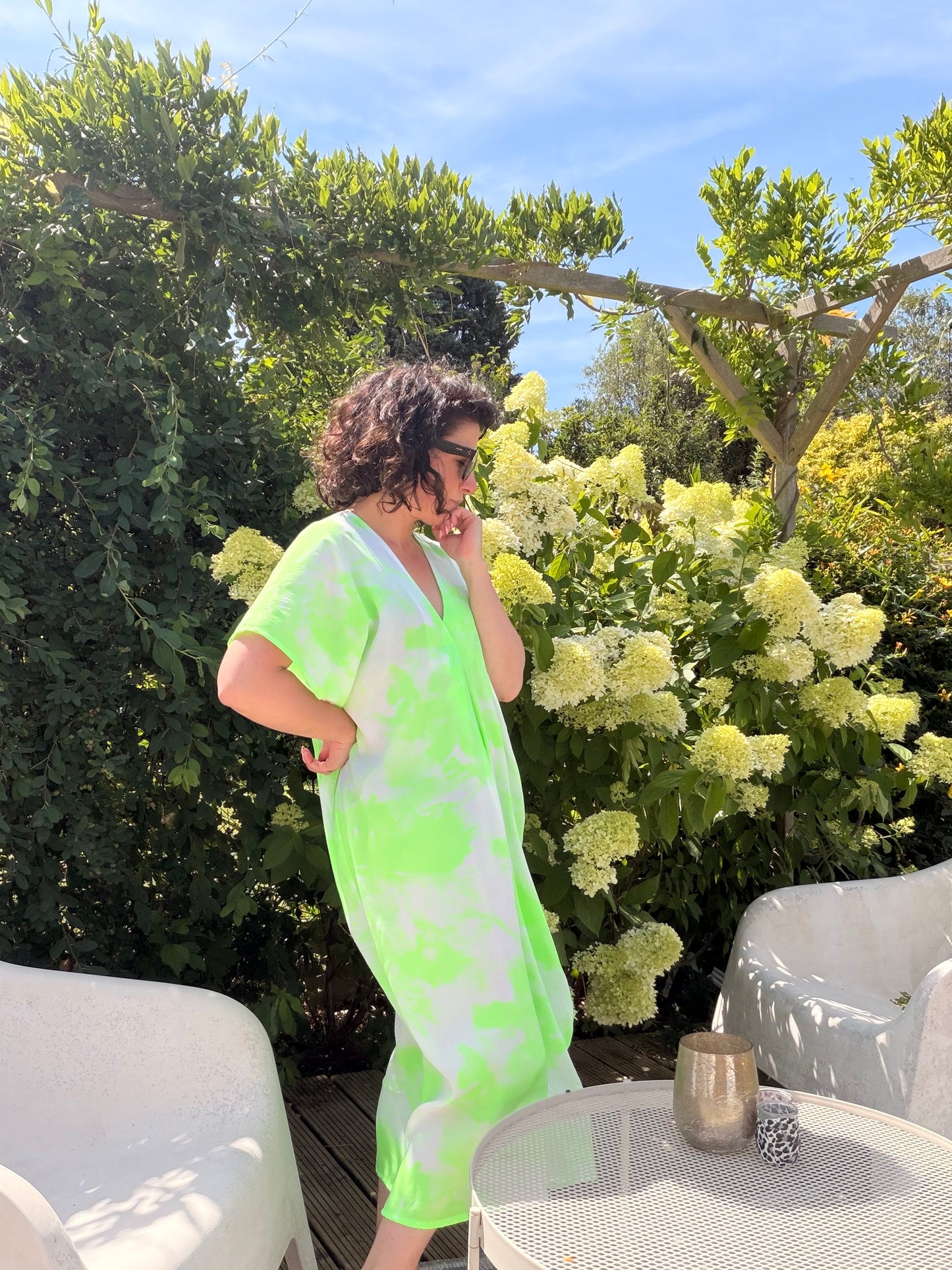 CHPTR X - The kaftans - The neon green one