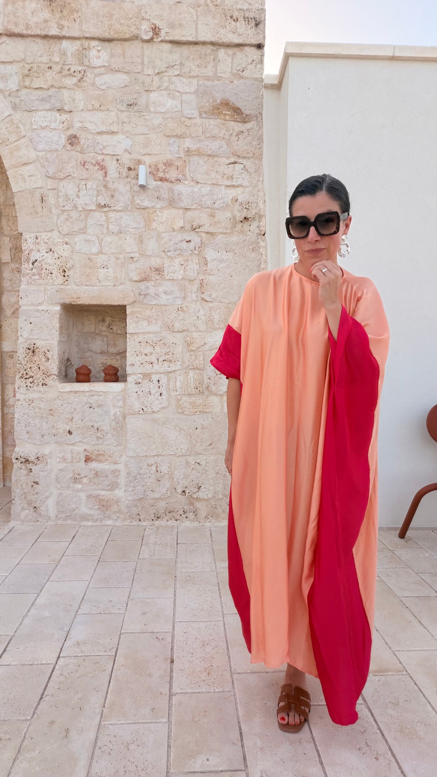 CHPTR VI | The Coralla Dress - The Peach One