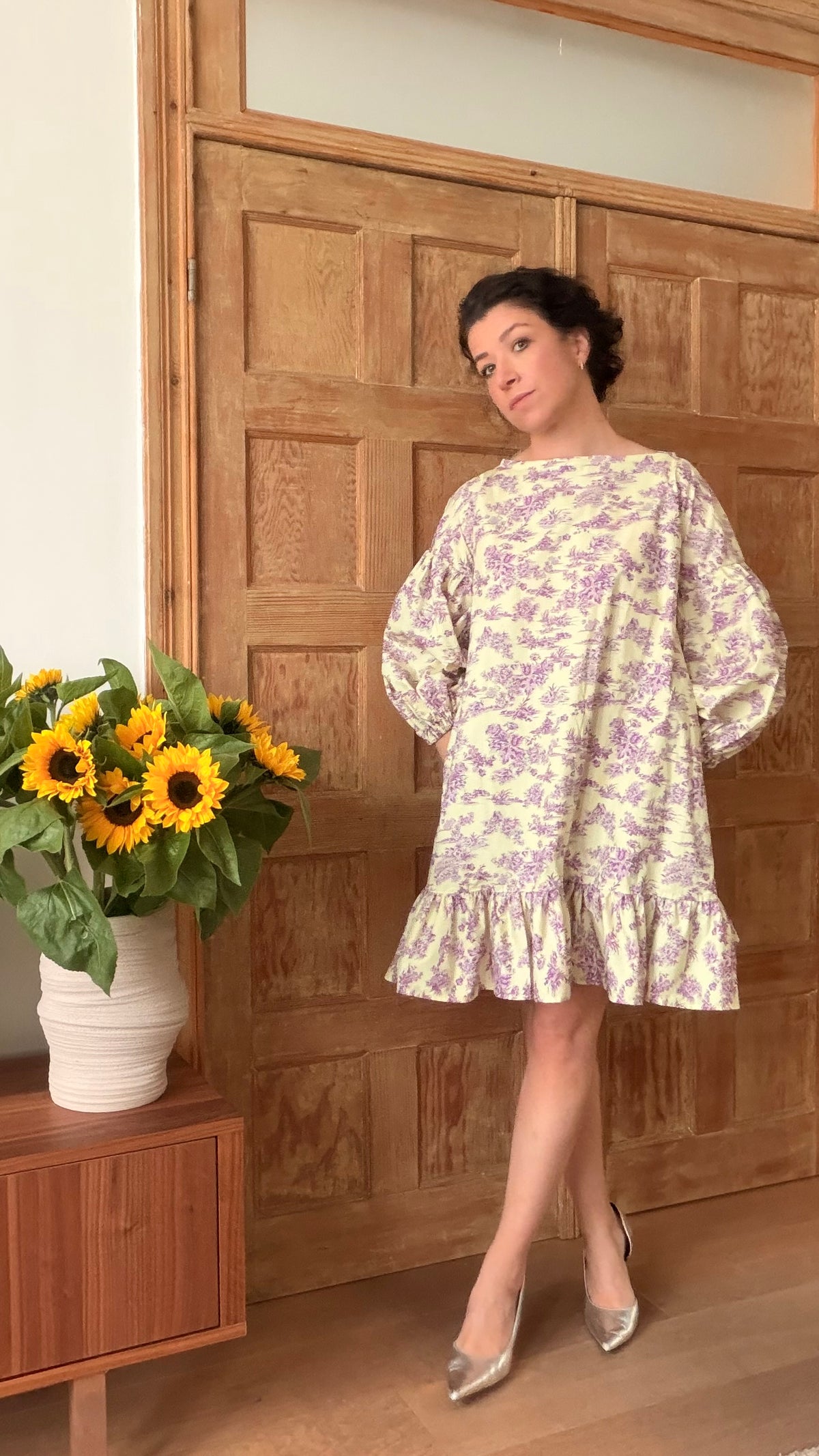 CHPTR XII - Babydoll Dress - The Butter & Lilac One