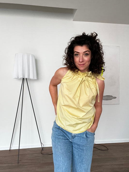 CHPTR IV - The Maxi Top Butter Yellow