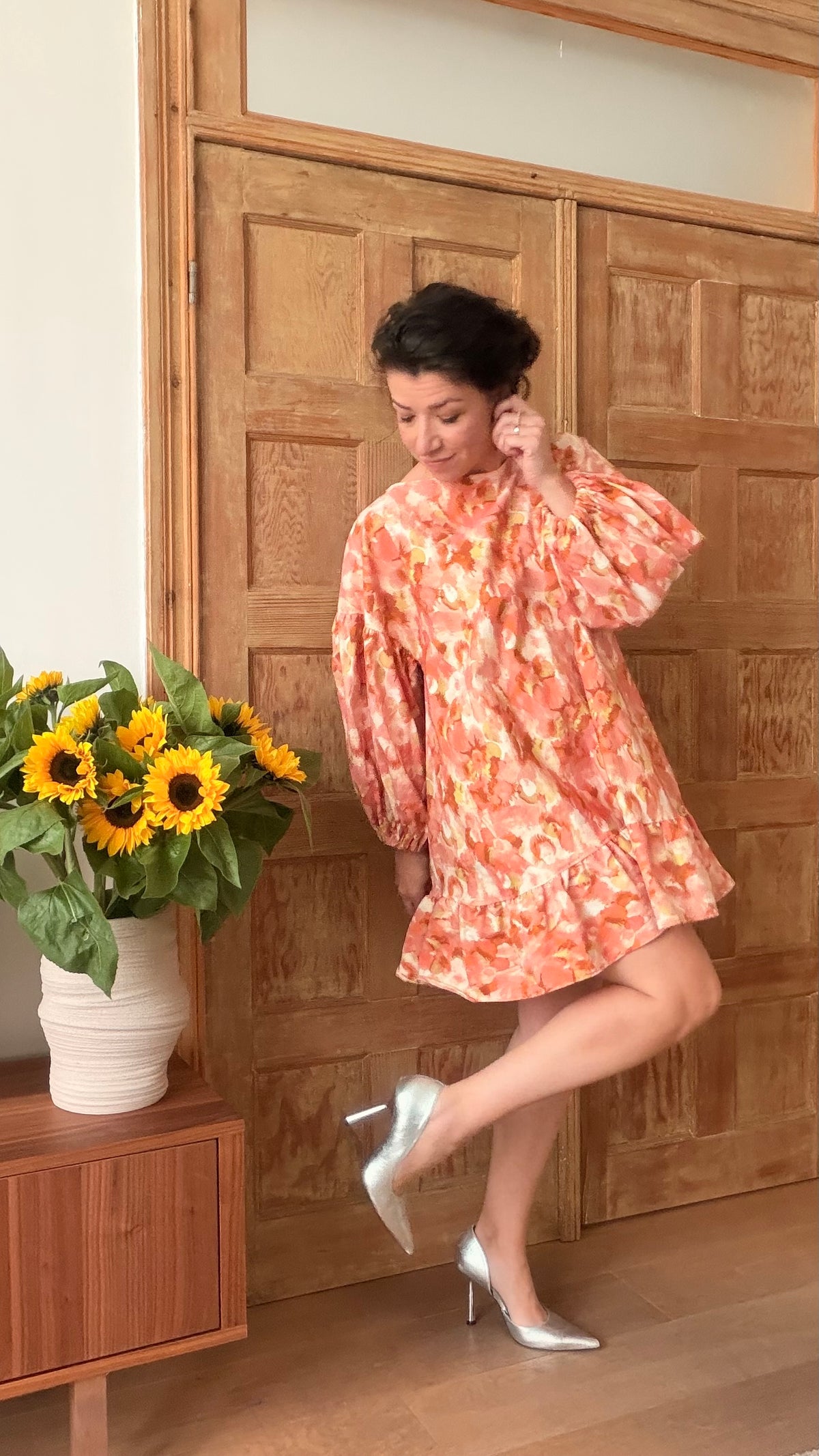 CHPTR XII - Babydoll Dress - The Orange One