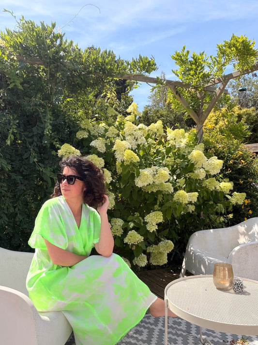 CHPTR X - The kaftans - The neon green one
