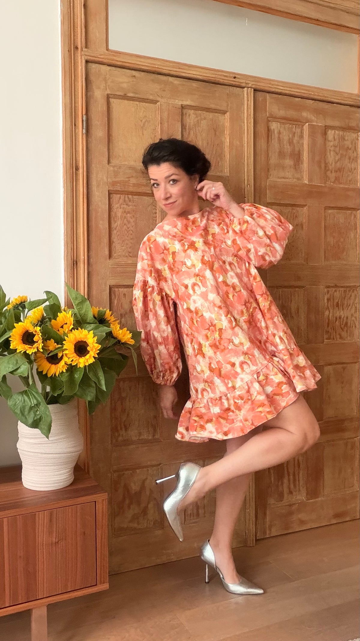 CHPTR XII - Babydoll Dress - The Orange One