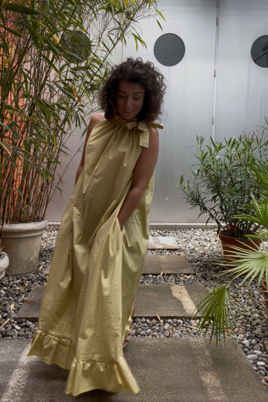 CHPTR IV - The Maxi Dress Butter Yellow
