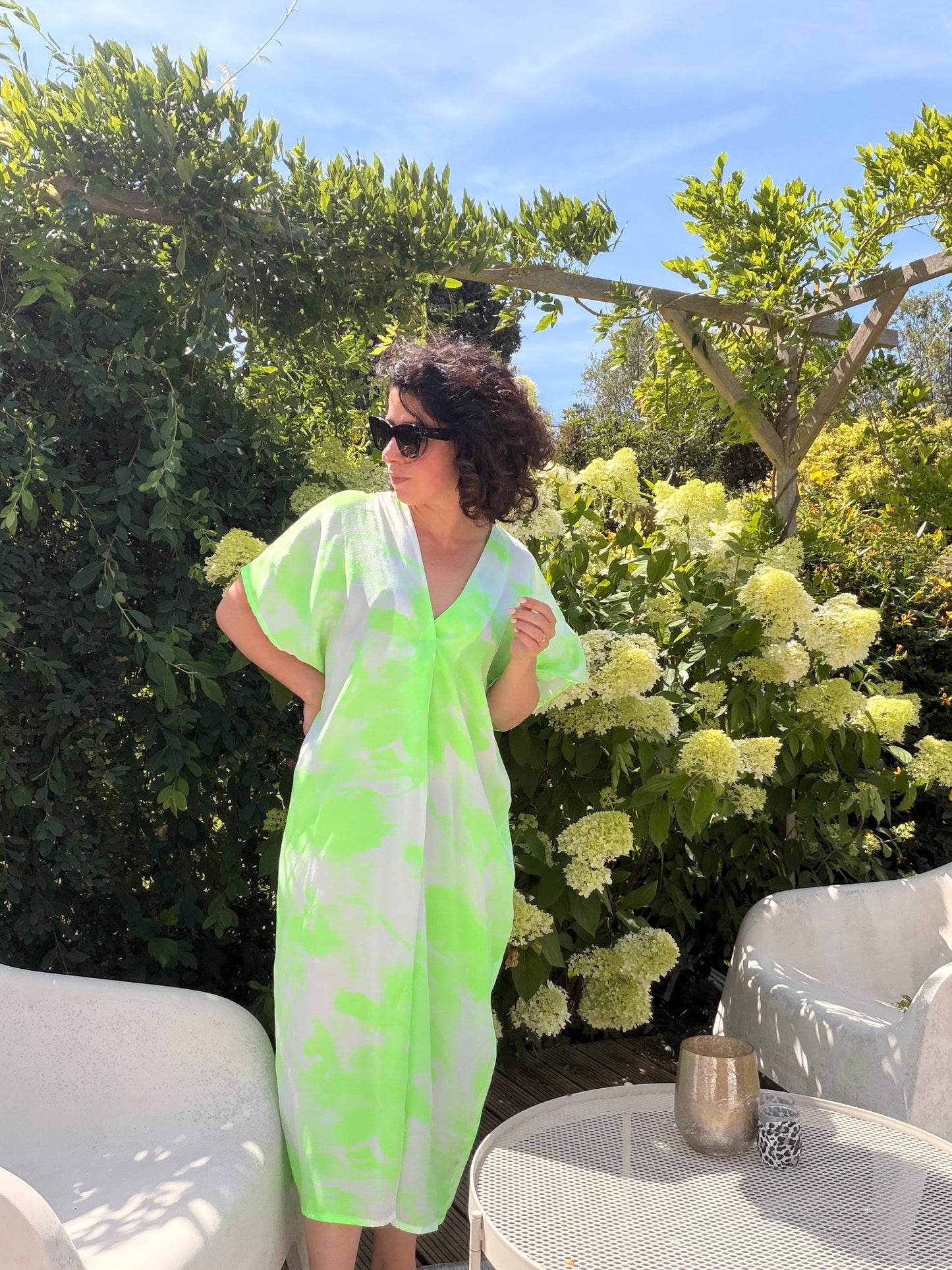CHPTR X - The kaftans - The neon green one