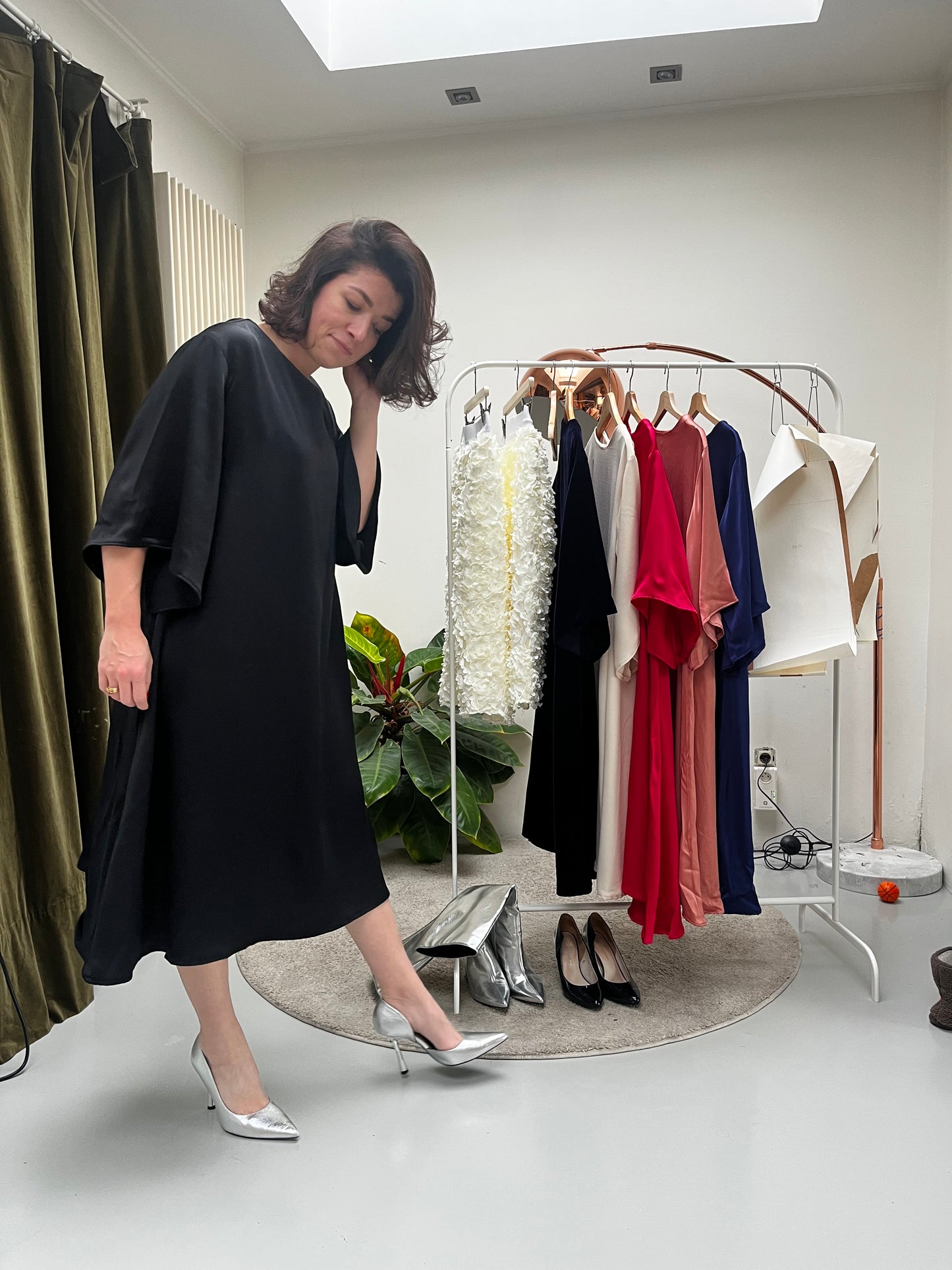 A-Line Dress | Black