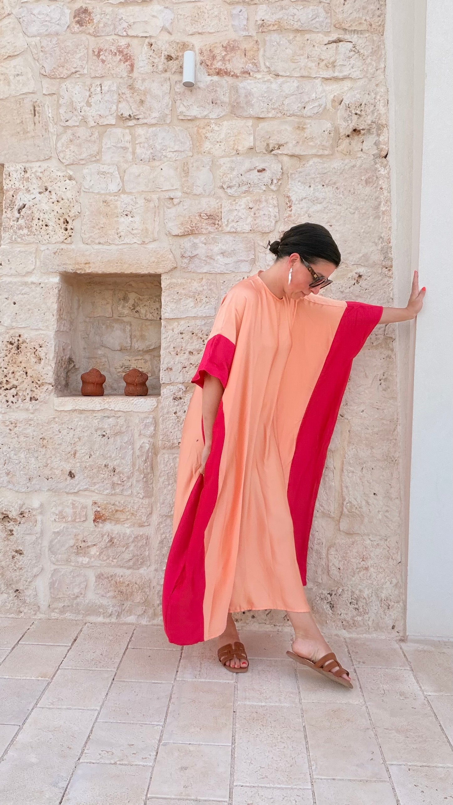 CHPTR VI | The Coralla Dress - The Peach One