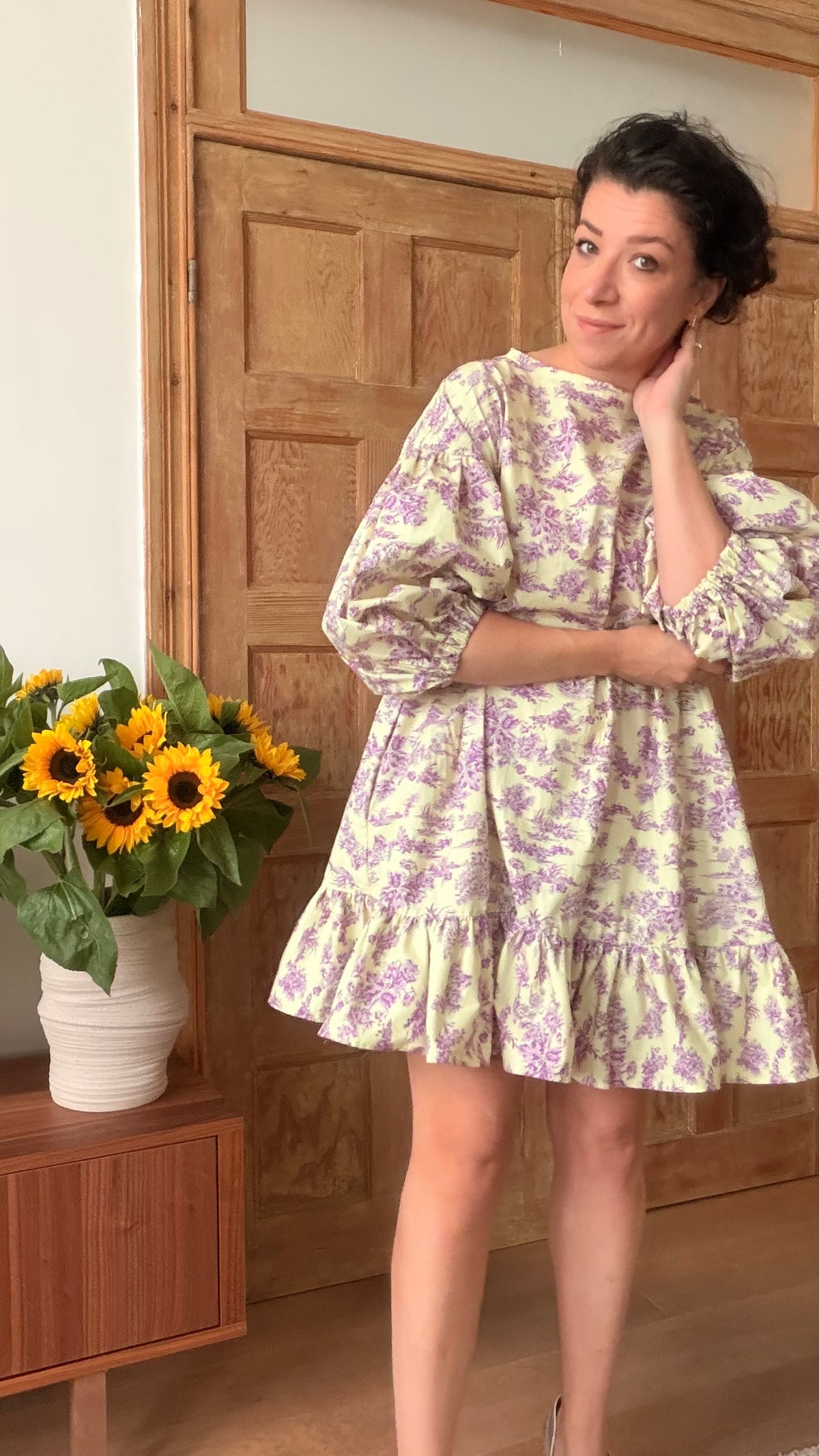 CHPTR XII - Babydoll Dress - The Butter & Lilac One