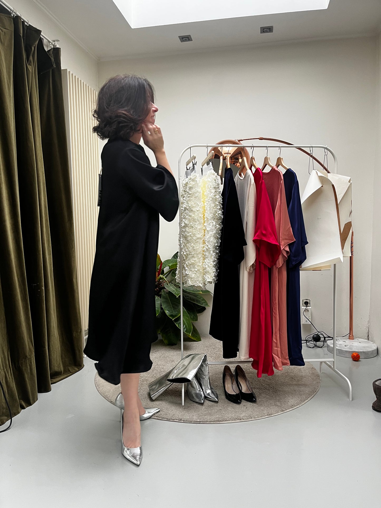 A-Line Dress | Black