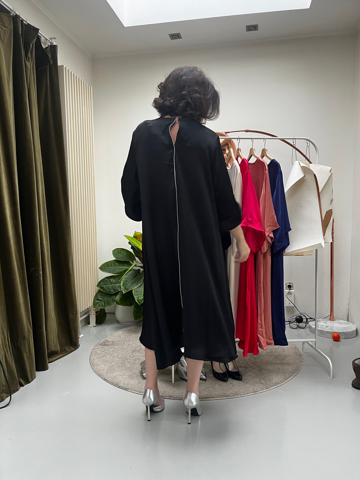 A-Line Dress | Black