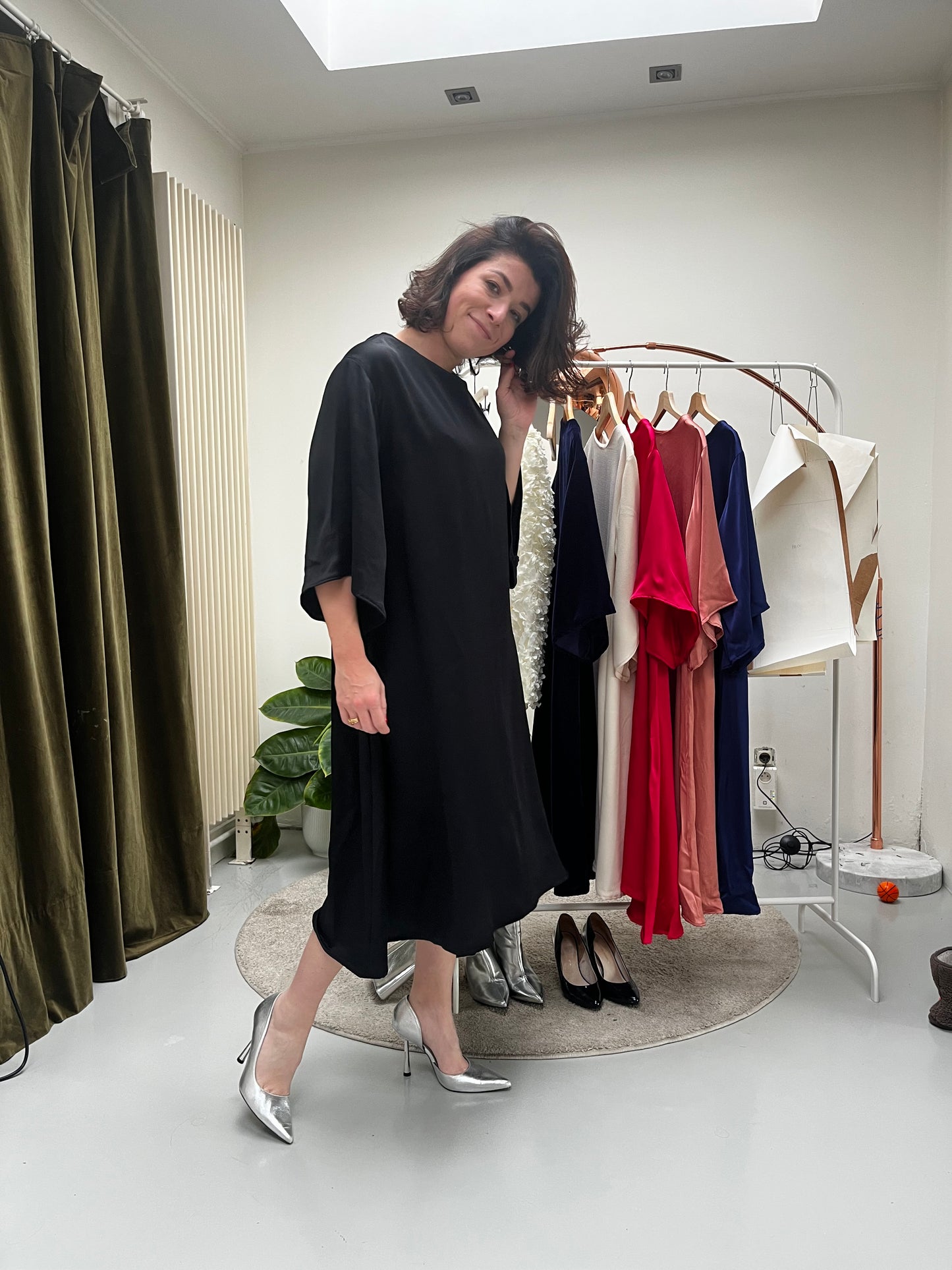 A-Line Dress | Black